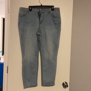 Old Navy super skinny ankle mid rise jeans